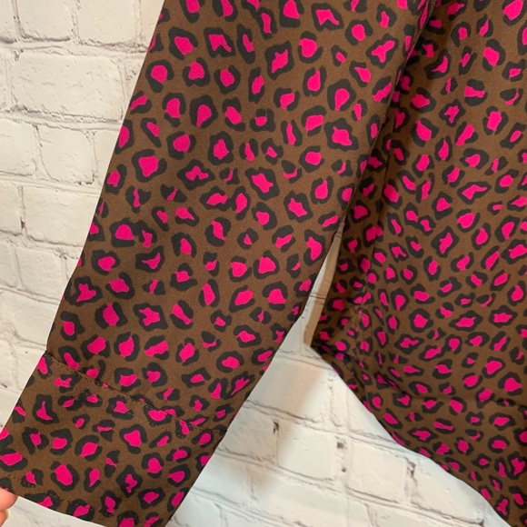 Banana Republic Dillon Leopard button down blouse - Picture 3 of 5